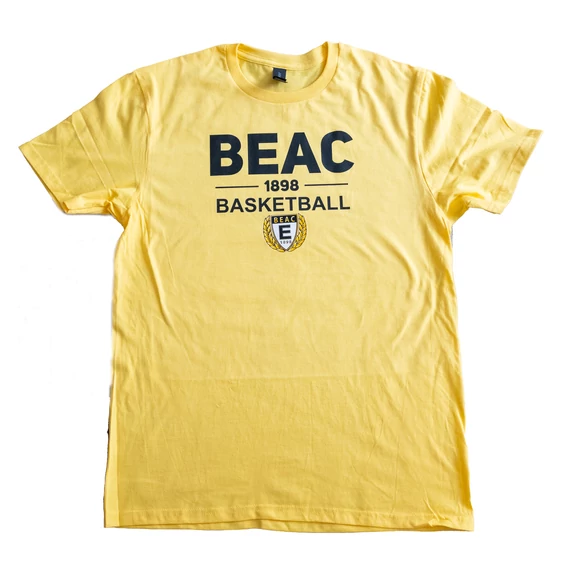 BEAC sárga rövidujjú póló - Basketball - S