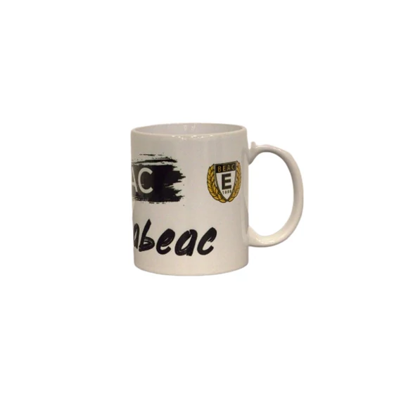 BEAC fehér bögre