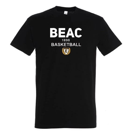 BEAC fekete póló 10 éveseknek