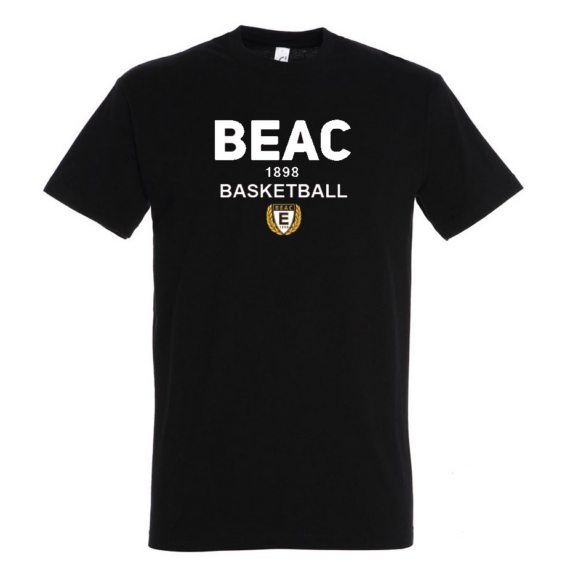 BEAC fekete rövidujjú póló