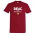 Kép 1/3 - BEAC piros rövidujjú póló